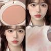 Single-Color Powder Blush Palette, Sun-Kissed Blush for Women, Contouring Blush, Matte Nude Color, Setting Milk Powder