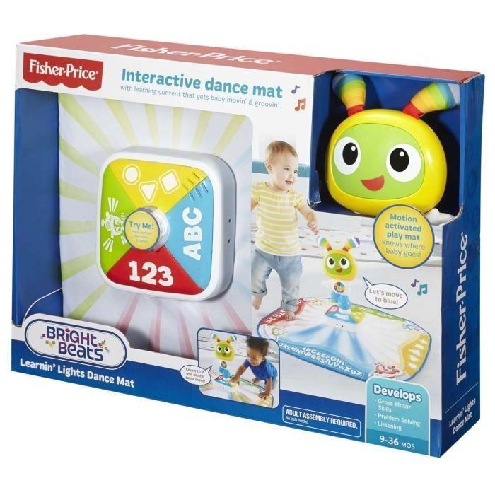 Fisher-price tapis de danse et de jeu bebo musical et interactif