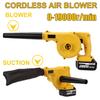 1500W 288VF Cordless Electric Air Blower Vacuum Cleaning Blower Blowing & Suction Leaf Dust Collector For Makita 18V