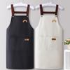 Custom Waterproof Stain-Resistant Apron: Durable Canvas Kitchen and Restaurant Cover