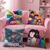 A-Arcos Anime Movie Cushion Cover Comfortable Reversible Pillow Cover Ideal For Car Sofa Bedroom & Beyond