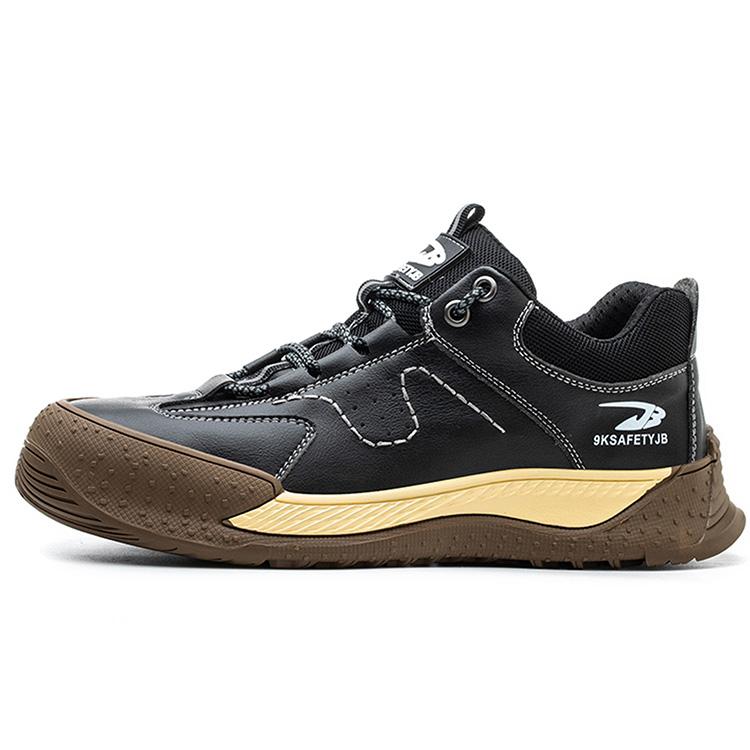 Brand Safeti Work Land Safety Shoes Security Guard Construction Work Shoes Black
