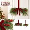 Soft Rubber Christmas Wall Hanging Ornament with Branches for Holiday Home Decor