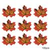 Hot Selling Mixed Color Packaging Hot Selling Simulated Maple Leaves Autumn Wedding Photography Scenes Props Holiday Decorations