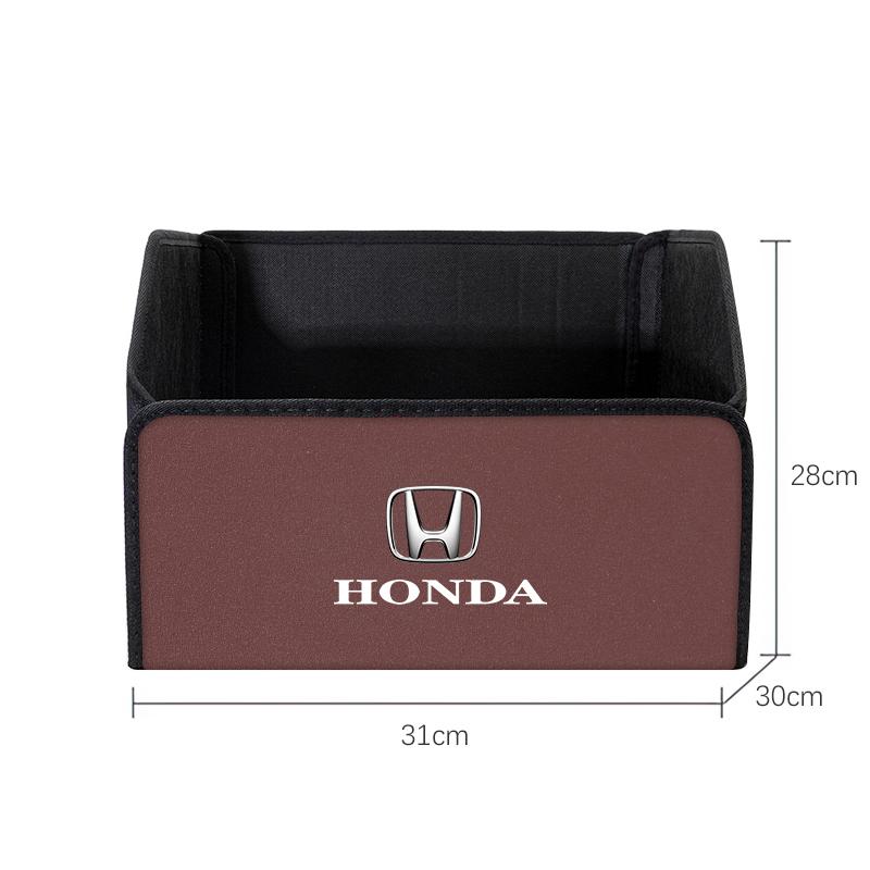 Car Boot Storage Box Large Capacity Sundries Tool Box For Honda Civic Fit Jazz Accord Pilot CRV Odyssey Passport City Shuttle