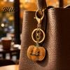 Decorative Charms Halloween Rhinestone Pumpkin Keychain Ghost Witch Hat Spider Web Cat Party Favors Bag Charm Car Key Ring for Handbags Backpacks