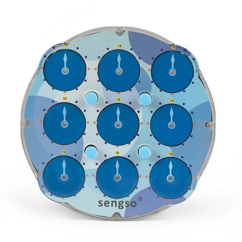 Shengshou Magnetic Clock Puzzle Cube Educational Magic Cubes Toys for Kids
