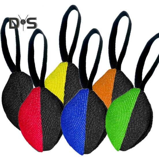 Dog Tug Ball Tough Bite Pillow Dog Training Equipment Interactive Chew Toy for Aggressive Chewers Bite Training Toy