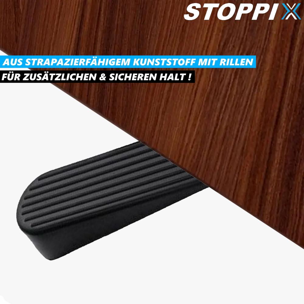 STOPPIX Türstopper Türkeil Gummikeil Fensterstopper Fensterkeil rutschfest [4er]
