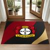 Bayer Leverkusen Football Design Crystal Velvet Rug Soft Decorative Mat for Bedroom Entrance