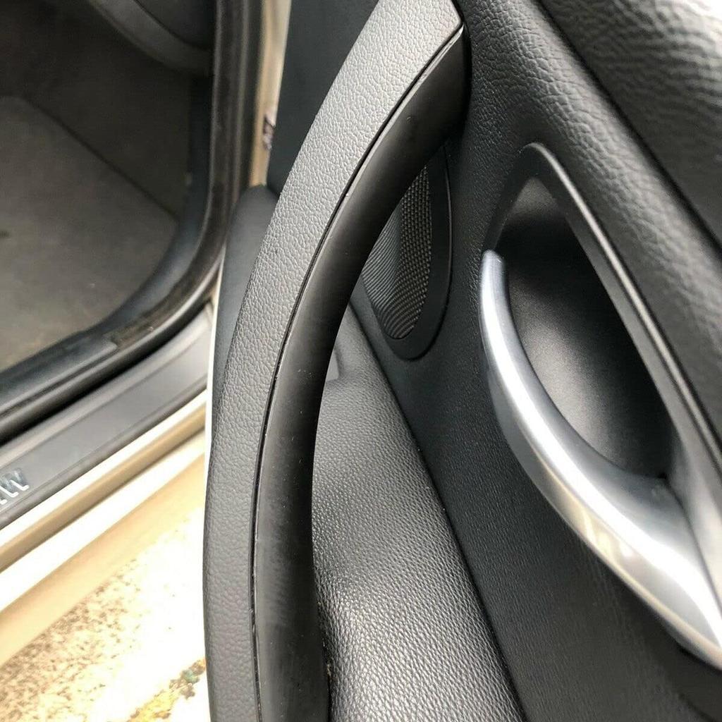 HECASA Inner Pull Door Handle & Door Handle Outer Cover Compatible with 2002-2012 BMW 3 Series E90/E91 ABS Plastic Passenger Side