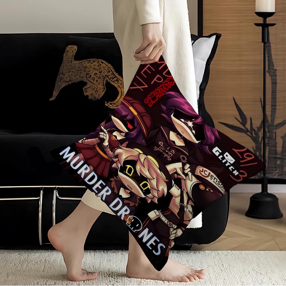M-Murder Drones Cushion Cover Decorative Pillow Sofa Home Decor Case Pillow Cases