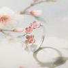 Adjustable Rings Elegant Minimalist Rings Gradient Flower Ring Opening Rings Women Jewelry