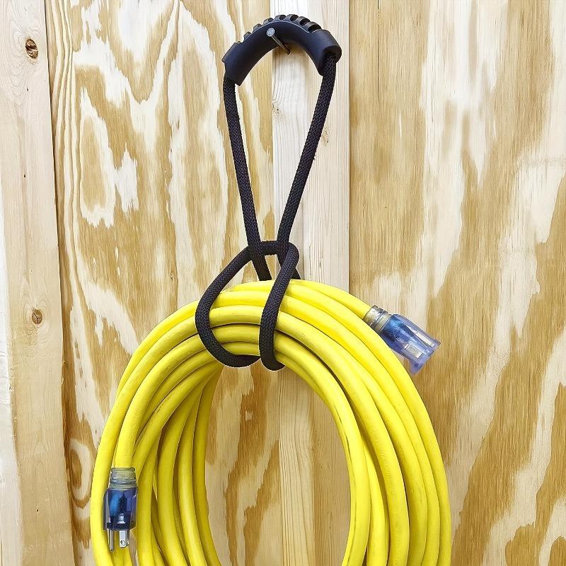 1PC Outdoor Storage Fixed Hanging Faucet Watering Hose Wall Mounted Portable Hanging Belt Outdoor Water Pipe Wire Hanging Belt