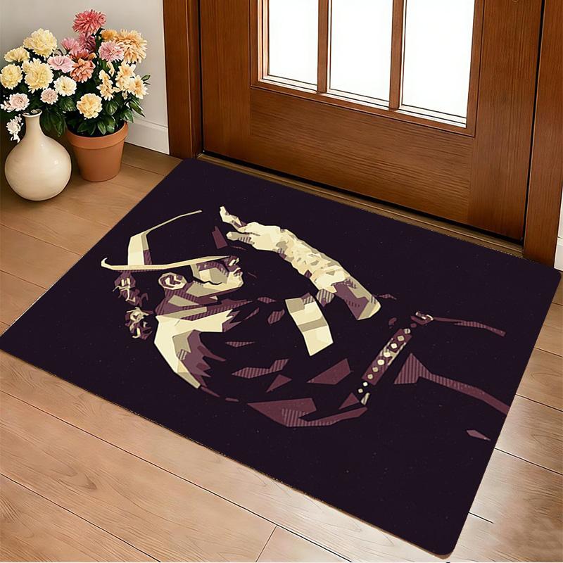 Michael Jackson Living Room Nonslip Area Rug Soft Carpet For Bedroom Gameoom Playroom Sofa Office Home Decor Doormat