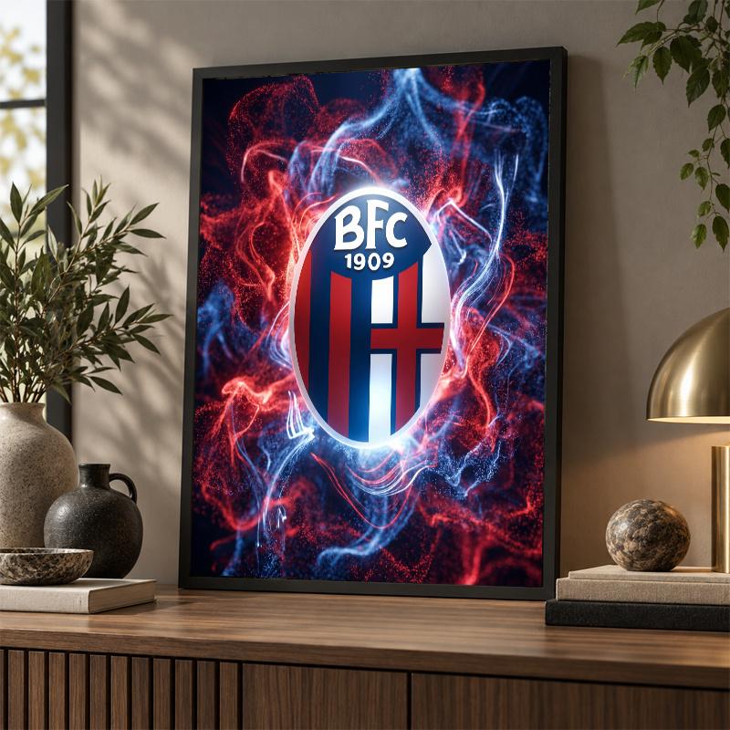 Bologna FC Diamond Painting Kit 5D Full Drill DIY Diamond Mosaic Wall Art Home Decor