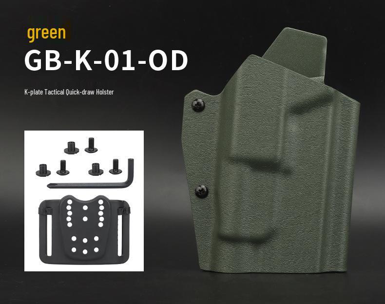 WOSPORT Schnellzieh-Tarnholster für G-TLR Taktisches Licht, Kydex-Material