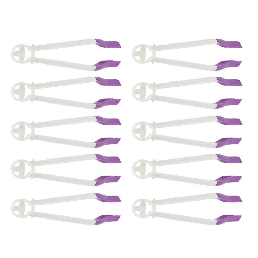 10Pcs Cake Lace Clip Fondant Cake Edge Decoration Mold Clamp Home Baking Accessory