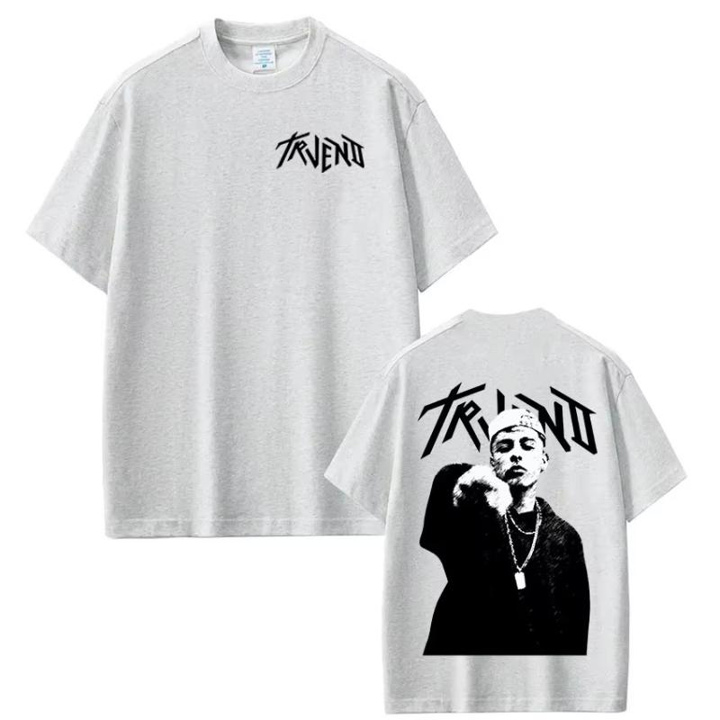 Rapper Trueno Album Tour 2025 Tshirt Unisex Women Clothing Fashion Short Sleeve T Shirt Cotton Oversized Tshirts Streetwear