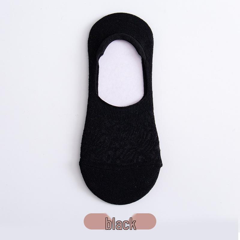Women's Breathable Non-Slip Low-Cut Invisible Mesh Socks for Summer