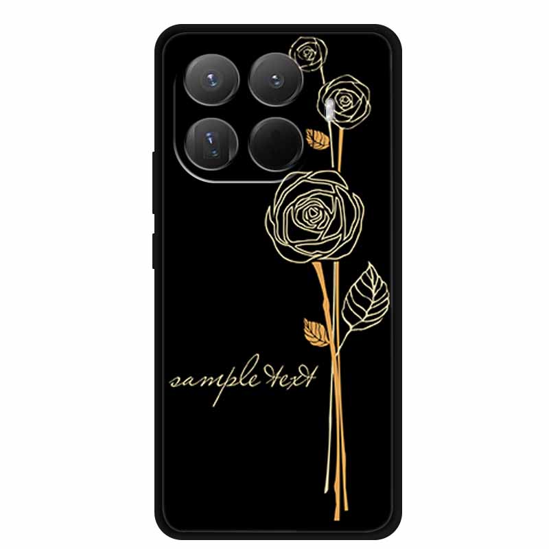 3D TPU Case For Xiaomi 15T 15 T 5G Relief Flowers Coque Embossed Blossoms Funda Silicone Soft Back Phone Cover For Xiaomi15T
