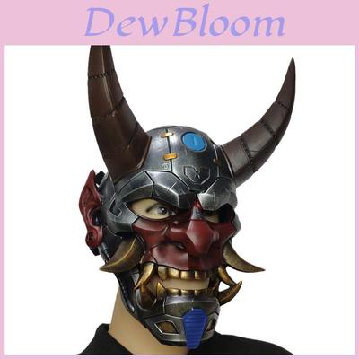 Mechanical Style Hannya Mask Prop With Resin Material For Christmas And Halloween Party Events