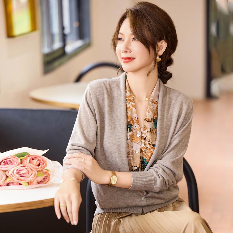 

Jianhu Women s Elegant Faux Two-Piece Knit Blouse XL