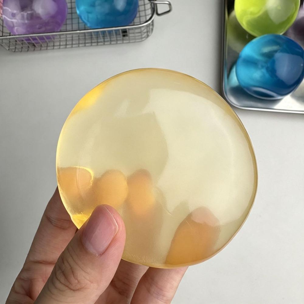 Petrolatum Material Coconut Oil Round Stress Ball Soft Slow Rebound Pinch Toy  For Kids Adults