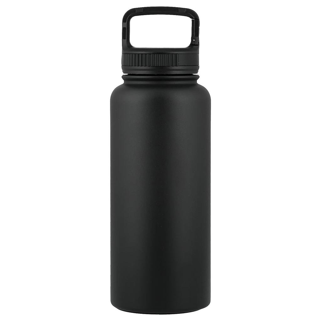 iHerb Goods, iHerb® Botal Insulated Sports Bottle, Black, 960 Ml (32 Oz)