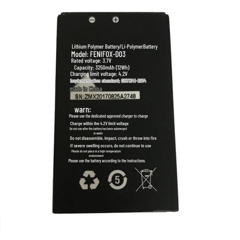 BESD FENIFOX-D03/C68-Ex 3250mAh Mobile Phone Battery