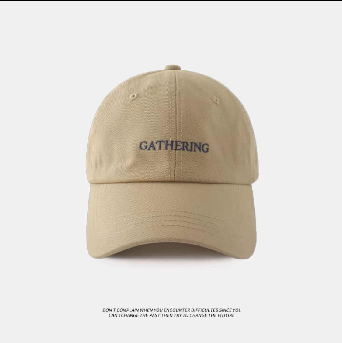 

New hat women s summer big brim cap showing face small baseball cap men s sun hat Adjustable хаки