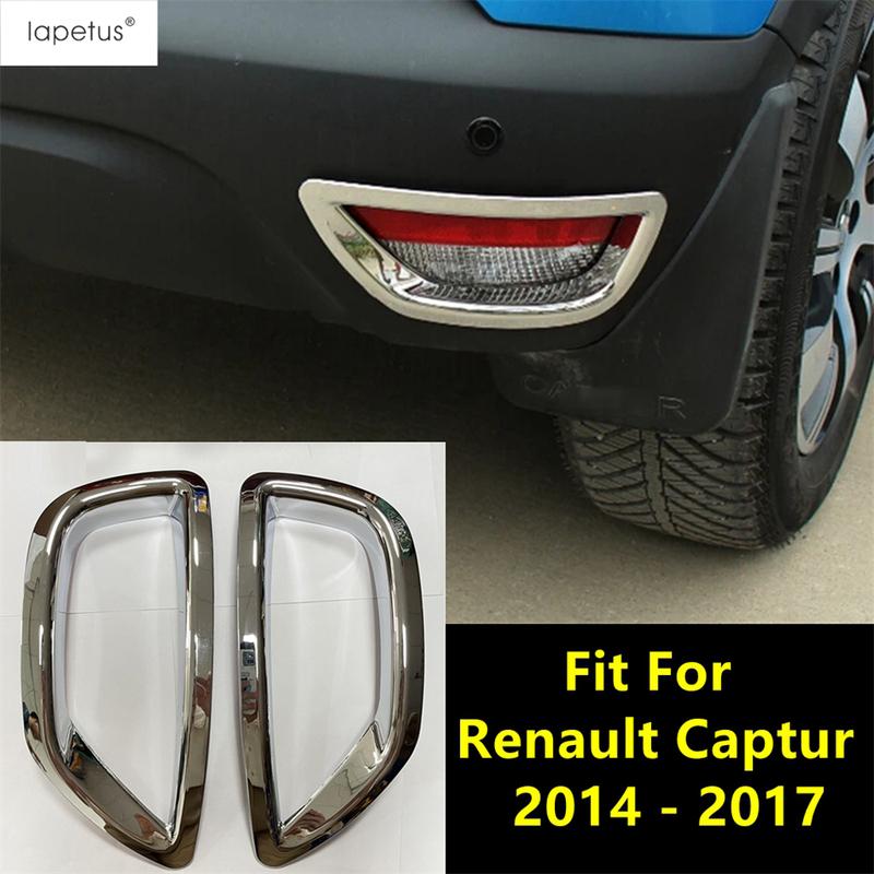 

Аксессуары для Renault Captur 2014 2015 2016 2017 ABS Хром Задний Бампер Задние Противотуманные Фонари Освещение Молдинг Декор Накладка Отделка Экстерьер