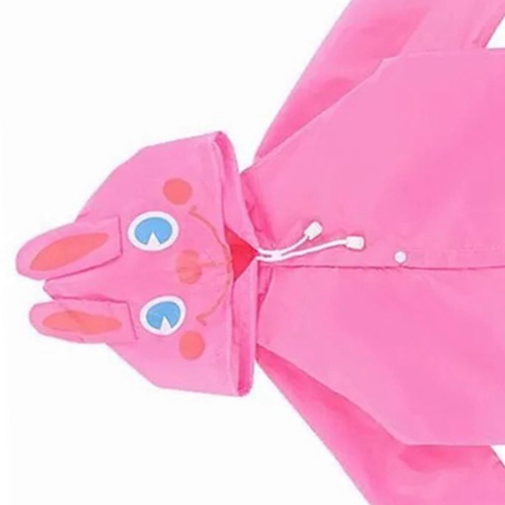 Cute Cartoon Boys Girls Waterproof Raincoat Rain Coat Kids Children Rain Suit for Height 90cm To 130cm