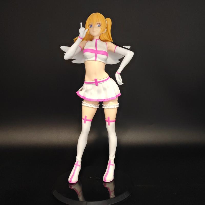Anime Figure Dimensional Seduction Miriella Angel Airborne Corps Mikari Ririsa Action Figurine Collectible Toy PVC 2.5 Kid Friendly Entertaining Fun