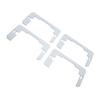 20PCS Wall Plate Spacer Zinc Plated Steel Flush Fit Device Leveling Plate for Fixing Wall