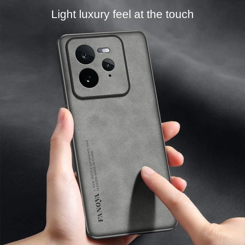 Για OPPO Realme GT 7 gt7 pro 6 NEO 7 6 5 Se find x8 ultra x8s Θήκη Μαλακή Δερμάτινη Πίσω Κάλυμμα Θήκη Για Realme GT 5 3 gt7 Pro κέλυφος
