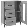 Sideboard Gray Sonoma 69.5 x 34 x 90 cm Particleboard