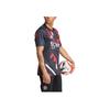 Adidas MUFC Preshi Fashion Crew Neck Pullover Short Sleeve Football Shirt Men Tops Black Red Han-Jade-White JD7147