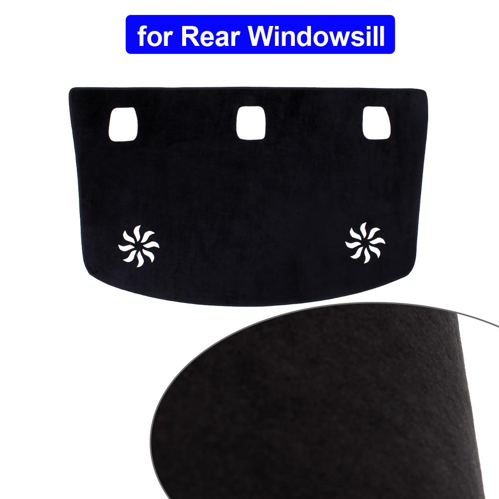 

Для Tesla Model 3 Y аксессуары 2023 Dashboard Covers Mat Rear Windowsboard Shade Protector Cushion Fannel Pad Interior Parts