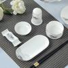 New Chinese Ceramic 4-Piece Tableware Set - Black Mountain Pattern