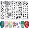 DIY Stainless Steel Rectangular Nail Art Stamping Plate