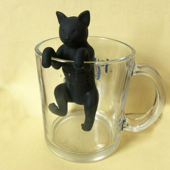 Lazy Person's Poop Tea Infuser: Novelty Butt-Shaped Tea Strainer for Leaf Brewing