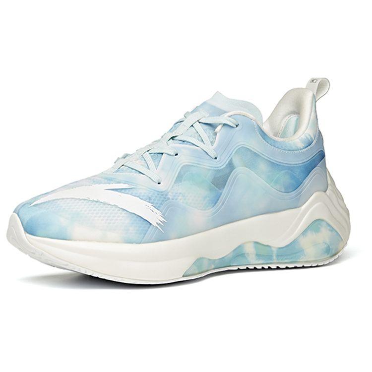 Anta Star Series Comfortable Low-Top Running Shoes Men Sneakers Glacier-Blue 112045518A-10