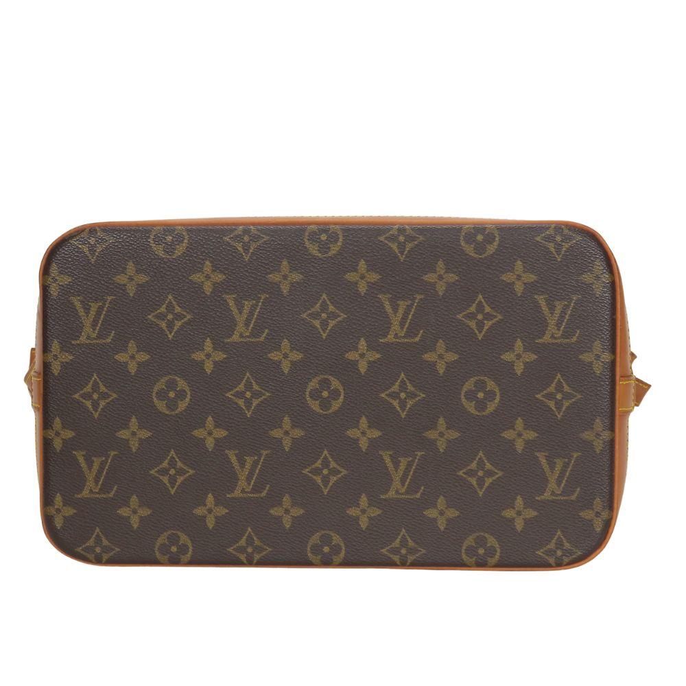 Used LOUIS VUITTON Shoulder Bag Amphor Three M47275 Monogram/Nume leather Brown Sharon Stone collaboration