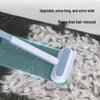 Household Dual-Sided Pet Hair Removal Brush and Static Broom with Long Handle for Carpet and Sofa Cleaning