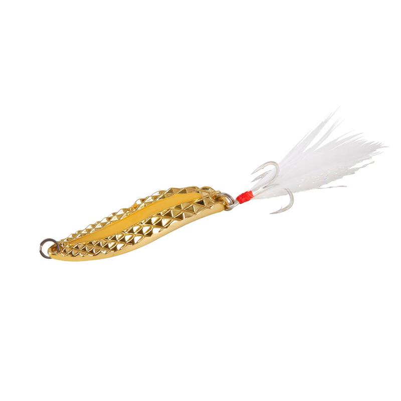 Wangfeng Luminous Leech Spoon Fishing Lure