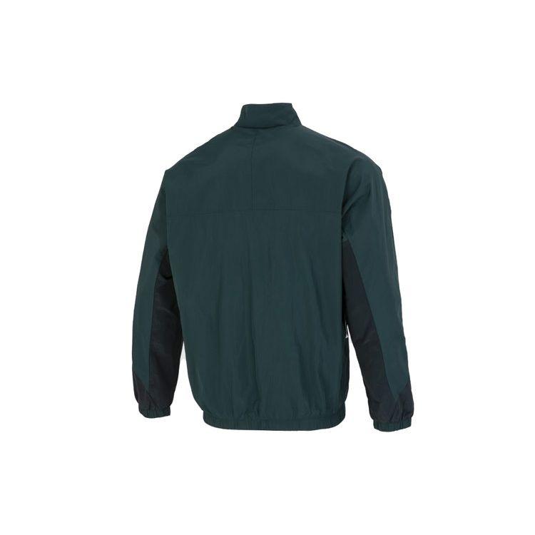 adidas MH BP3 Tkaná bunda so stojačikom a logom Pánske bundy Tmavozelená HP1435
