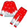 Children's Fashion Suit Skirt Round Neck Long Sleeve Top Pants