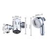 Stylish Chrome Finish Bathroom Faucet Multi-functional Durable Sink Hose Sprayer Universal Shower Spray Head Bathroom