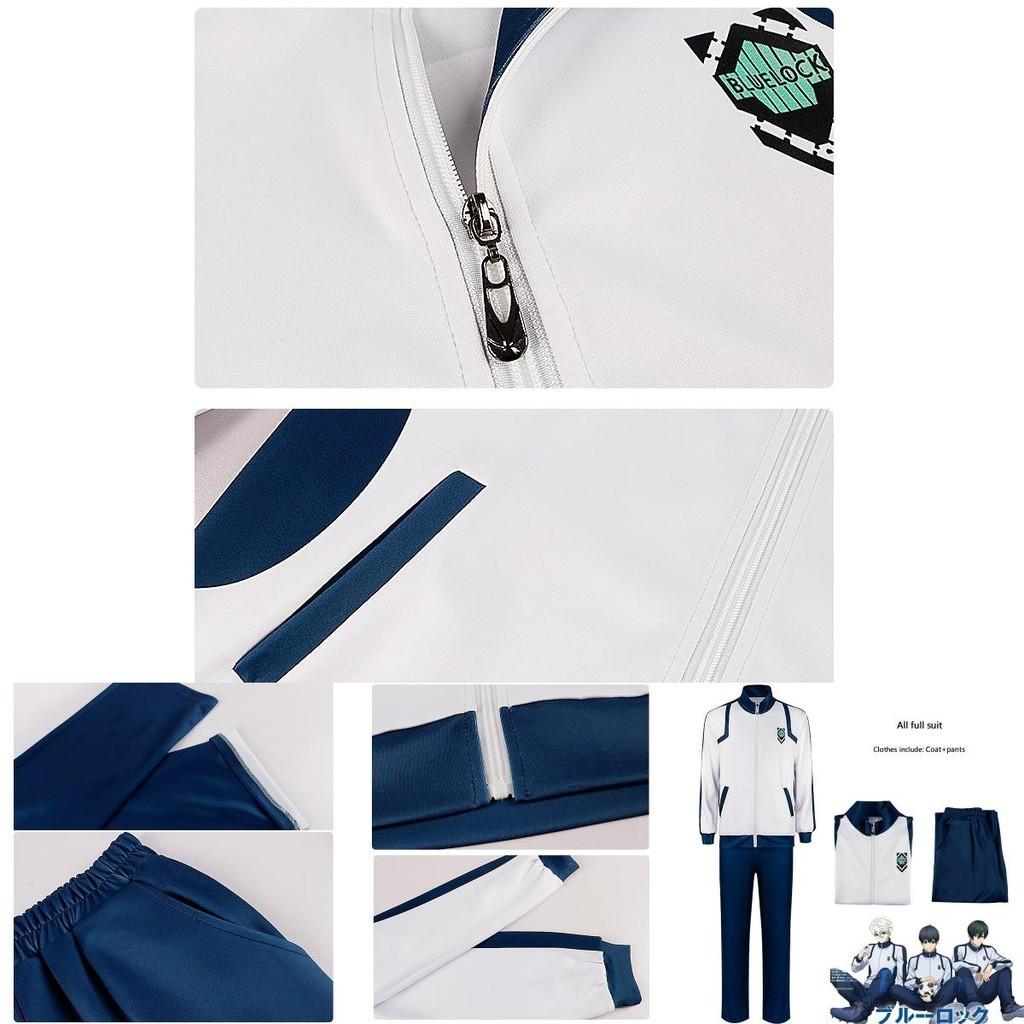Bluelock Cosplay Costume Athletic Wear For Fans Of This Thrilling Manga Series